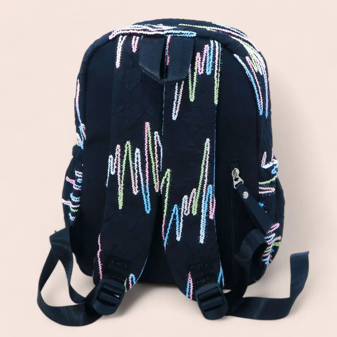 Thread Work Backpack - Big / Small Size, Stylish School Bag for Teens and Adults