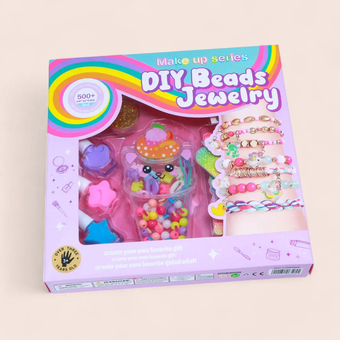 Ultimate DIY Beads Jewelry & Nail Paint Kit - Create, Customize, Enjoy!
