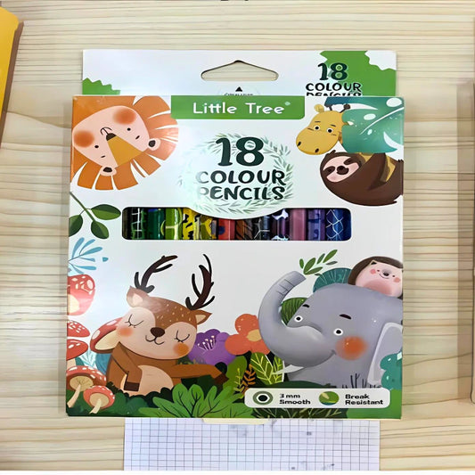 18 Colour Pencil Set