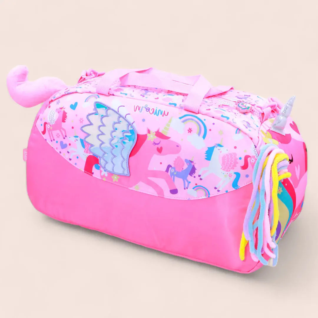 Vest Unicorn Hair Duffel Bag - Magical Travel Companion for Kids