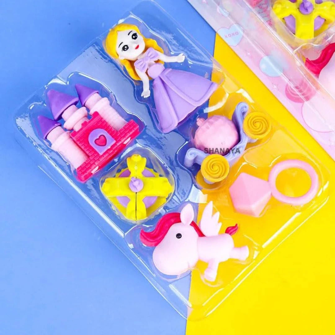 Unicorn Eraser Set (Pack of 6 )