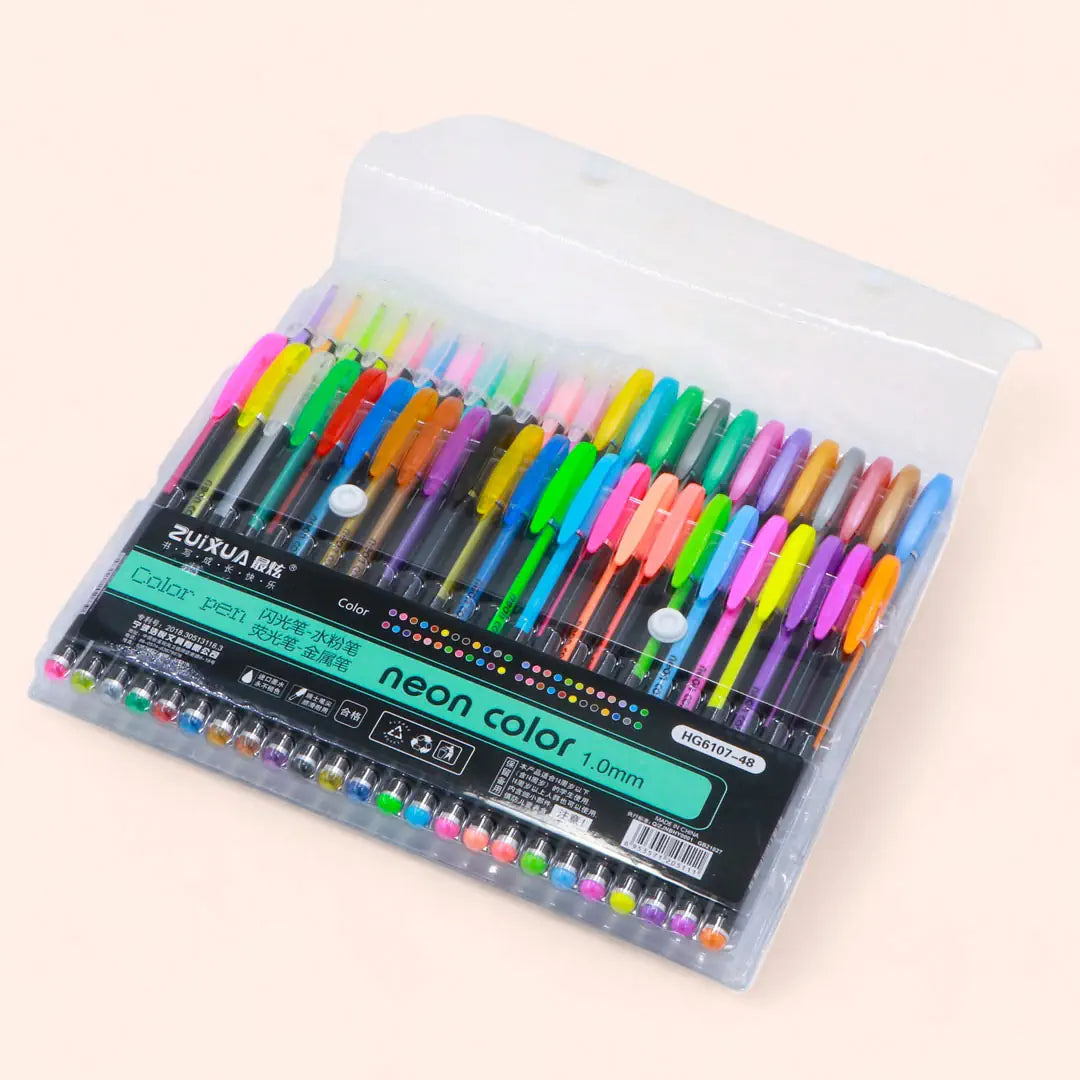 Neon Color Pen (Set of 48 Pens)