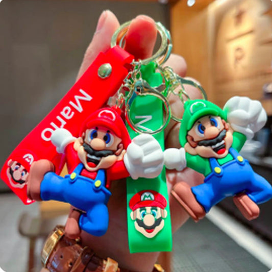 Mario Cartoon Design keychains