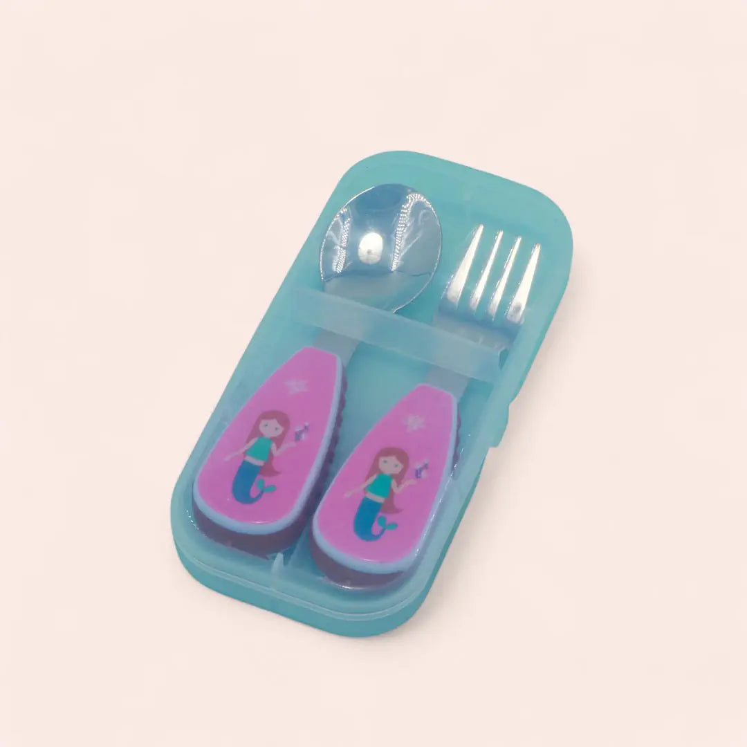 Travel Cutlery with Case (Spoon-Fork)