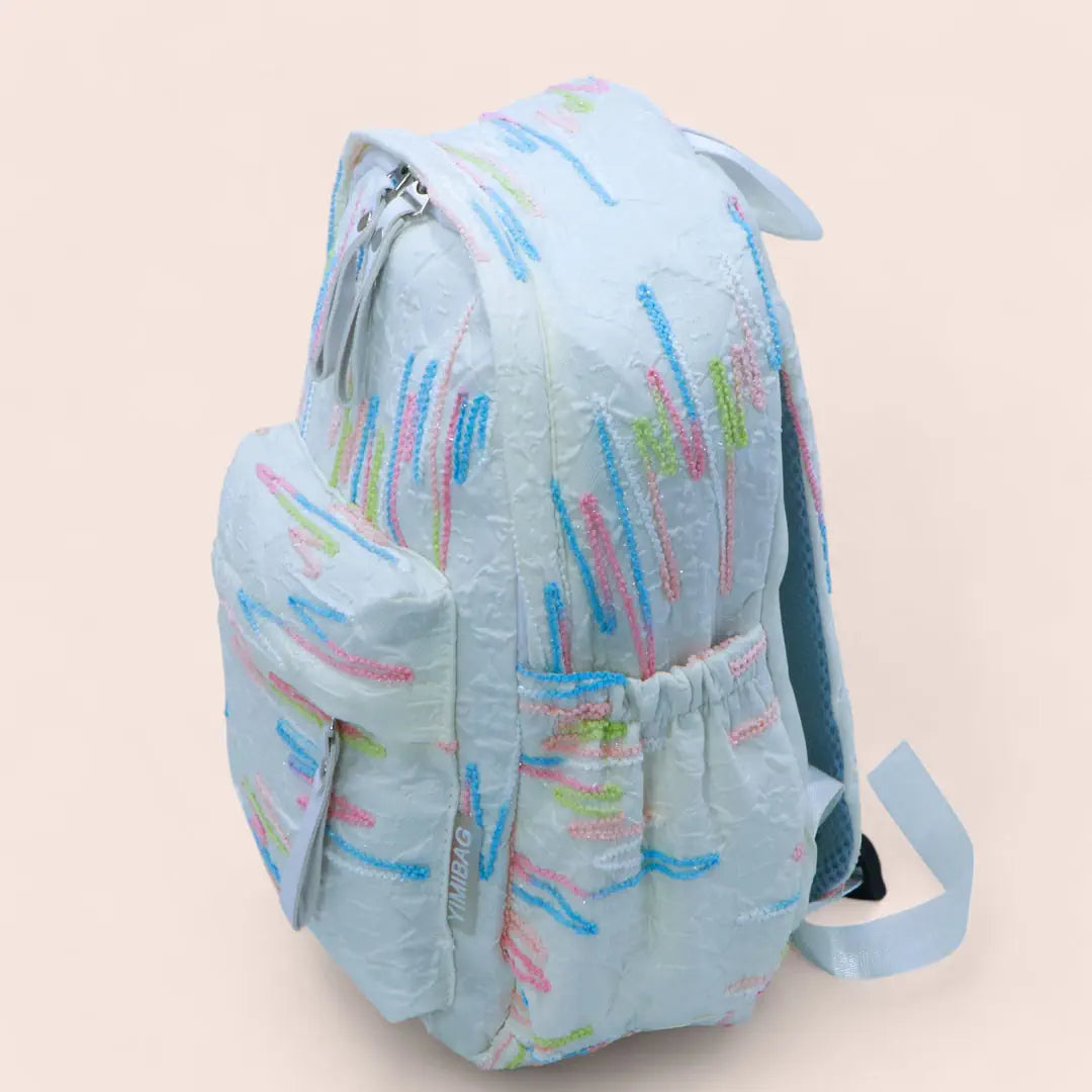 Thread Work Backpack - Big / Small Size, Stylish School Bag for Teens and Adults