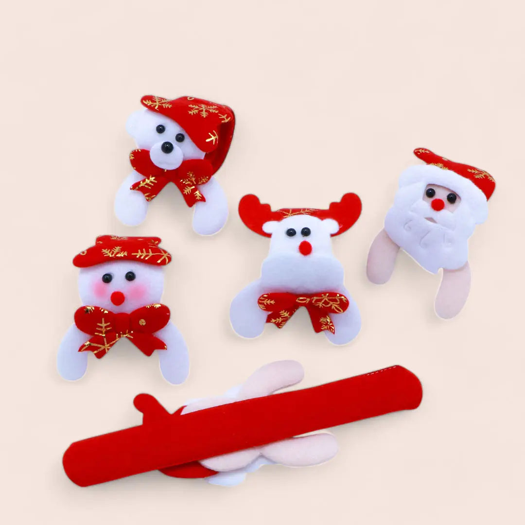 Santa Hand Slap Bands - Fun Christmas Party Favors