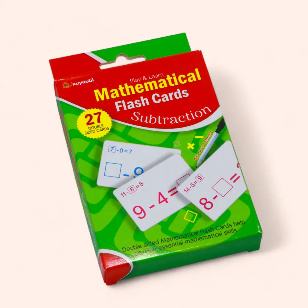 Mathematical Flash Cards ( Subtraction)