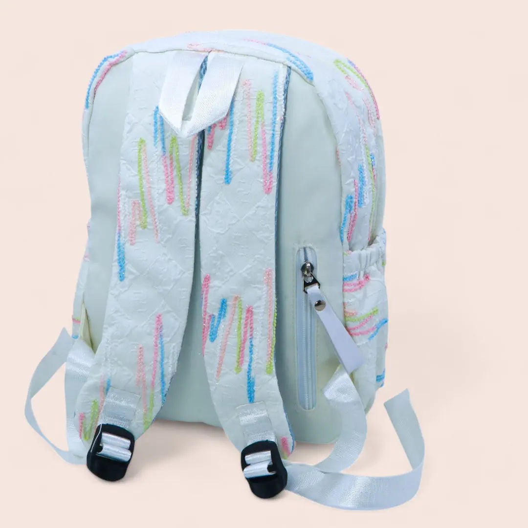 Thread Work Backpack - Big / Small Size, Stylish School Bag for Teens and Adults