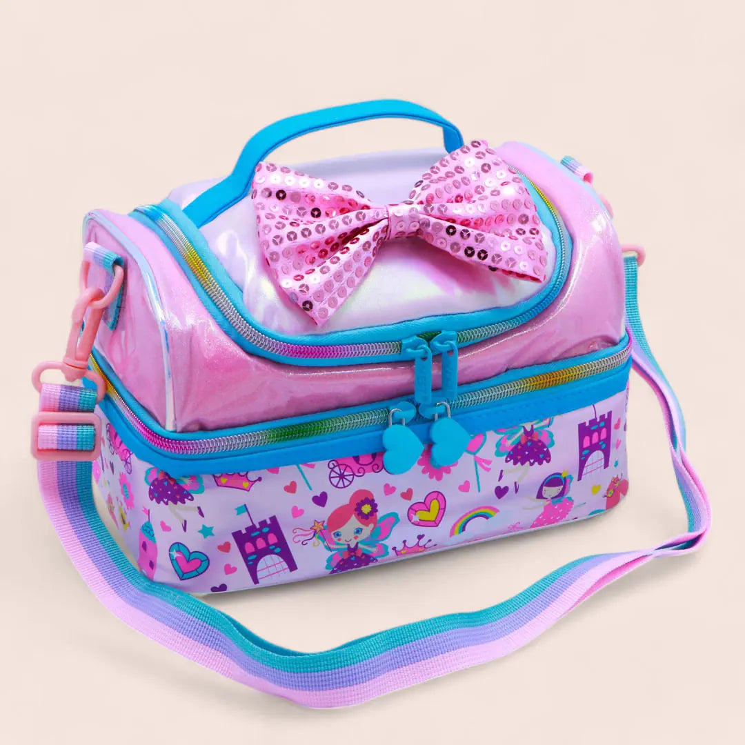 Colorful Butterfly Lunch Bag - Insulated Kids' Lunchbox