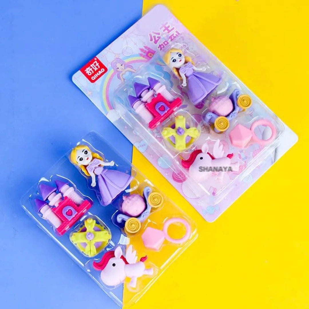 Unicorn Eraser Set (Pack of 6 )