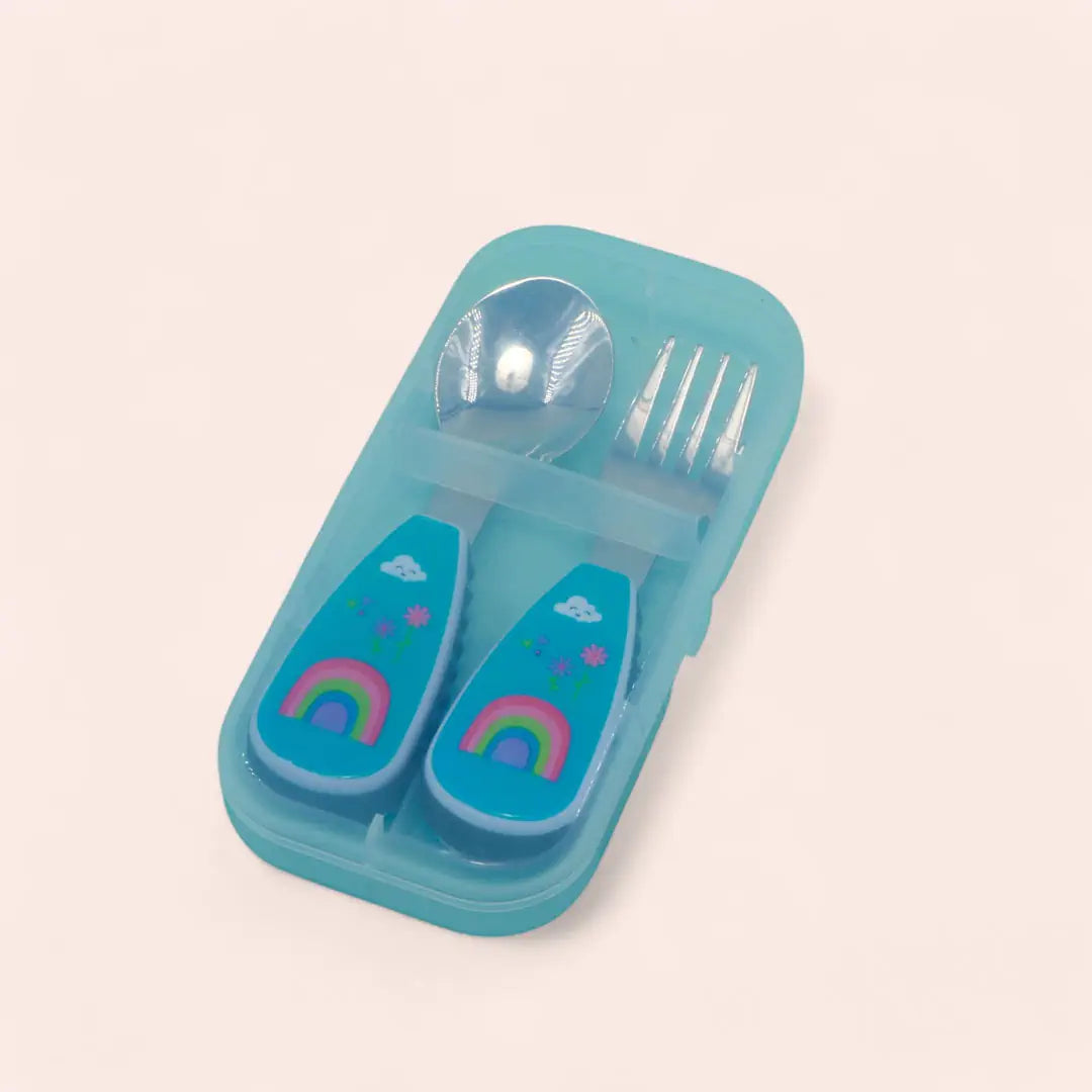 Travel Cutlery with Case (Spoon-Fork)