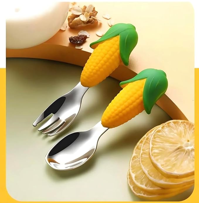 Steel Cutlery Set with Case (Spoon & Fork)