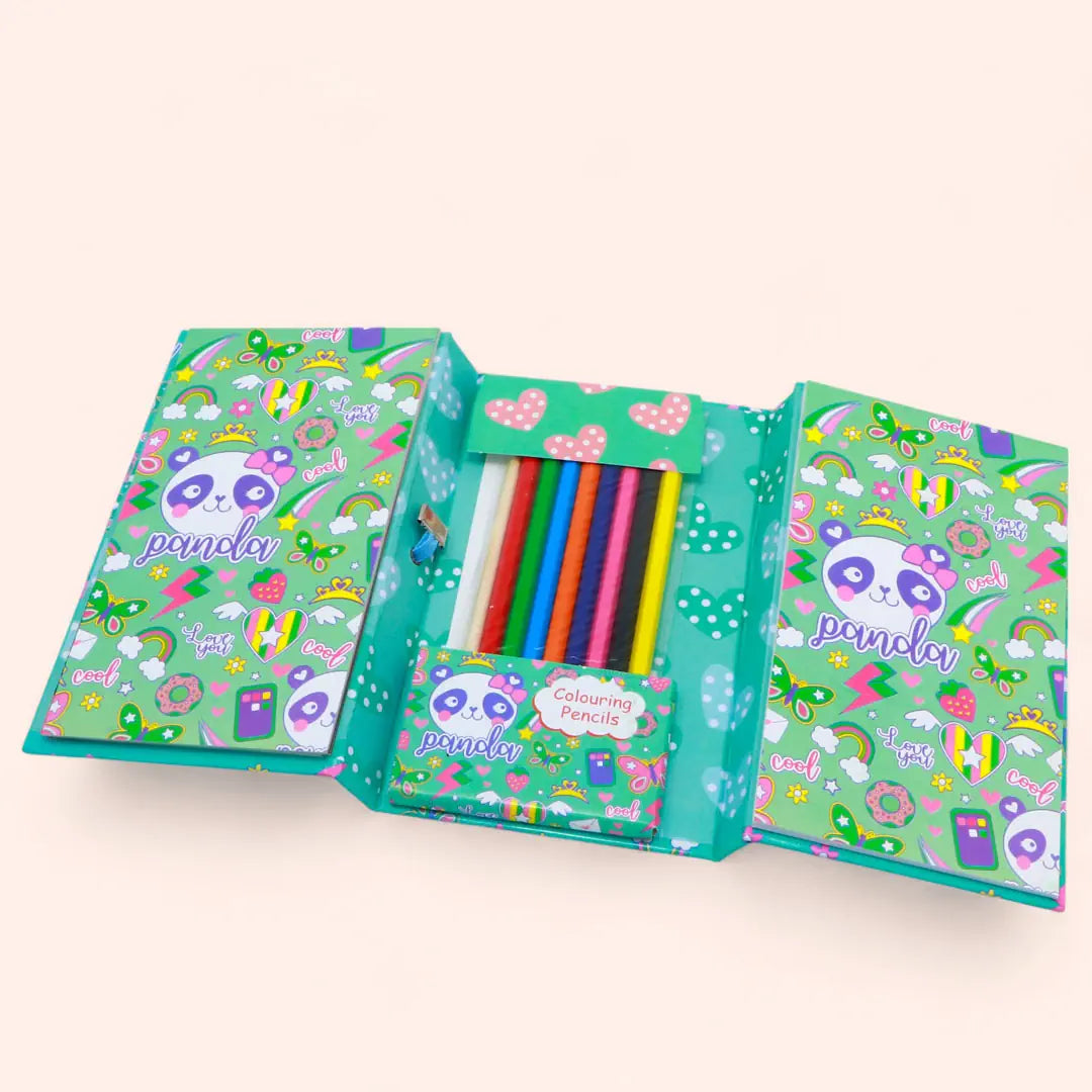 Colouring Scratch Book Set