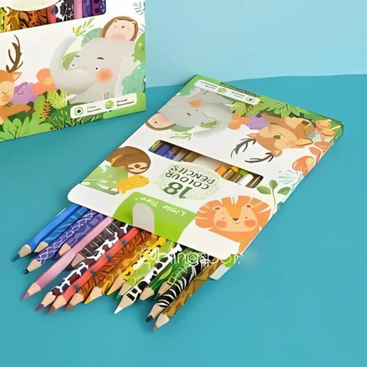 18 Colour Pencil Set