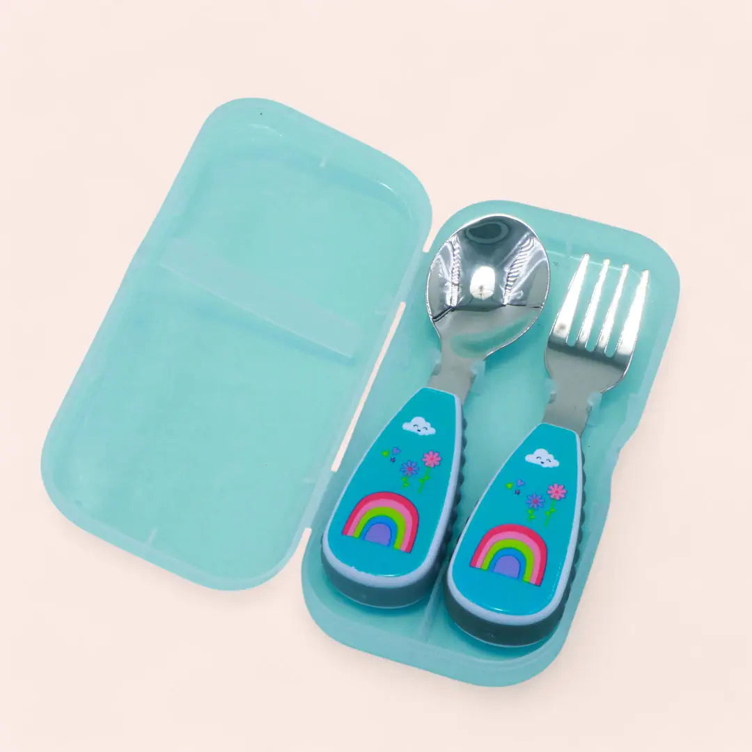 Travel Cutlery with Case (Spoon-Fork)