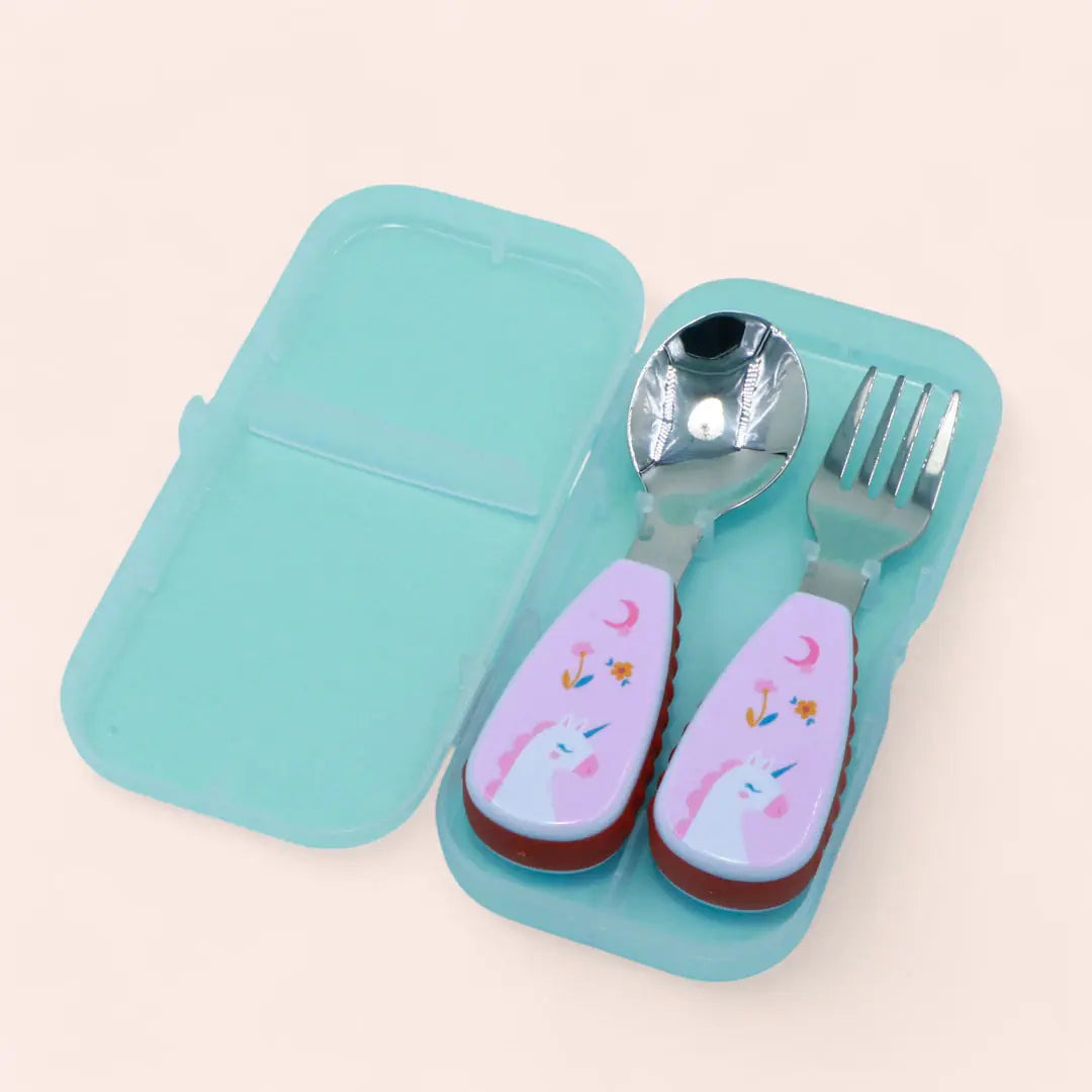 Travel Cutlery with Case (Spoon-Fork)