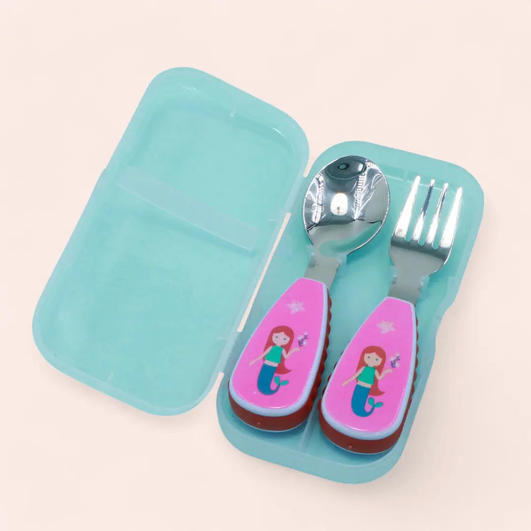 Travel Cutlery with Case (Spoon-Fork)