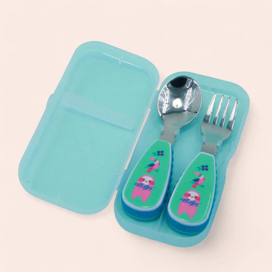 Travel Cutlery with Case (Spoon-Fork)