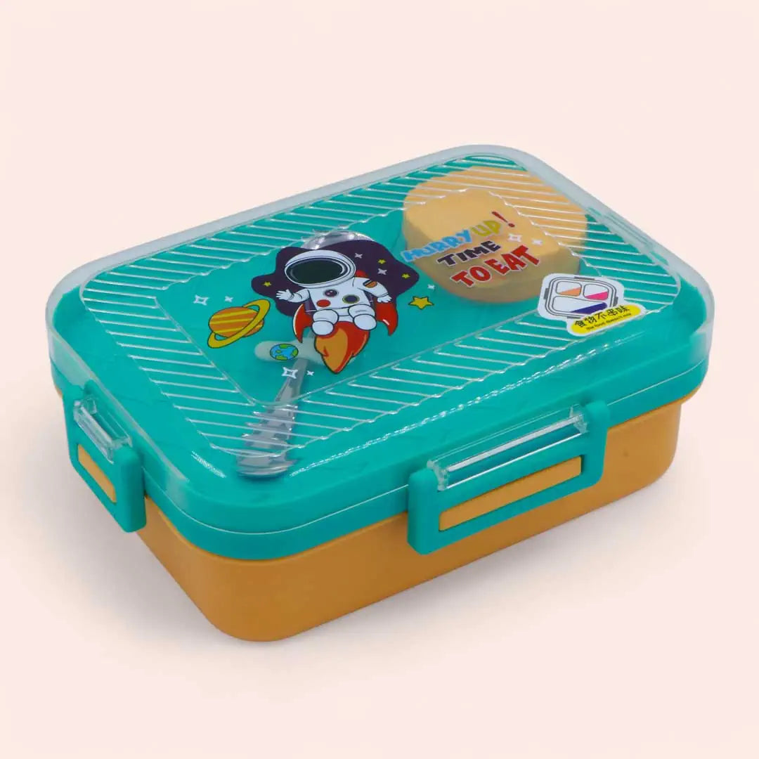 Cartoon Square Lunch Box (800ml+70ml)