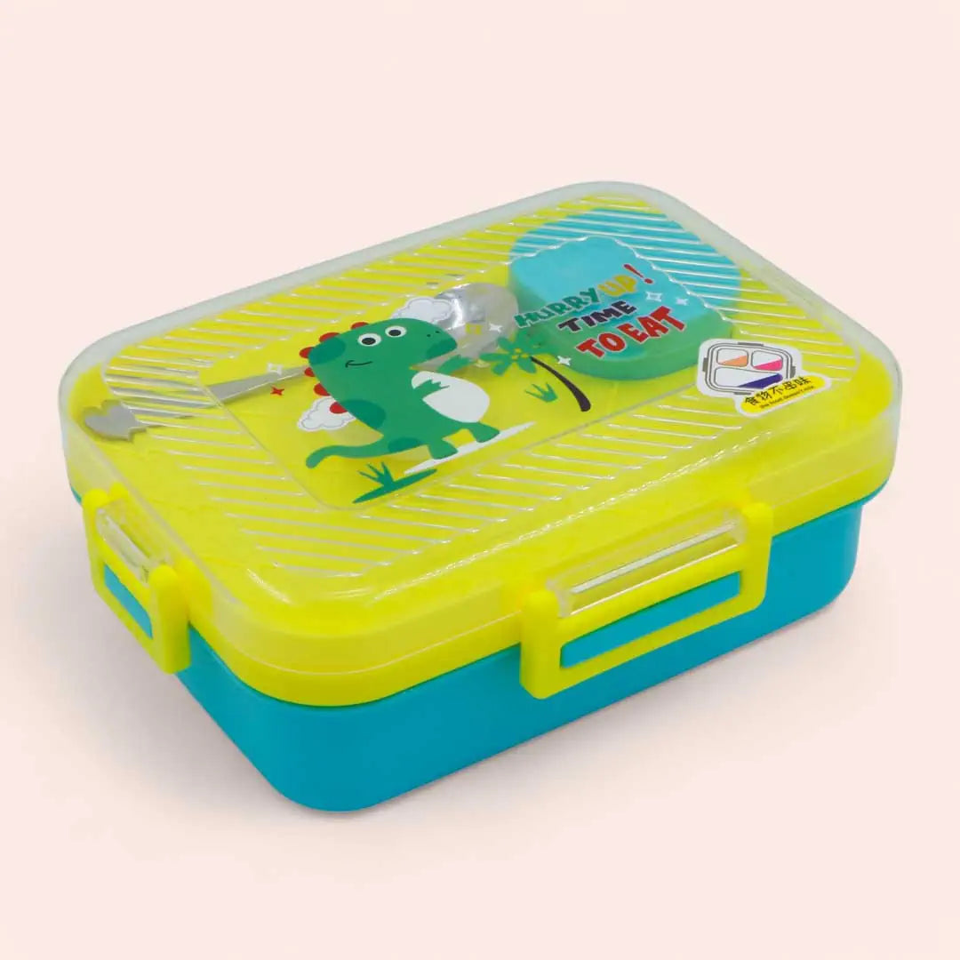 Cartoon Square Lunch Box (800ml+70ml)