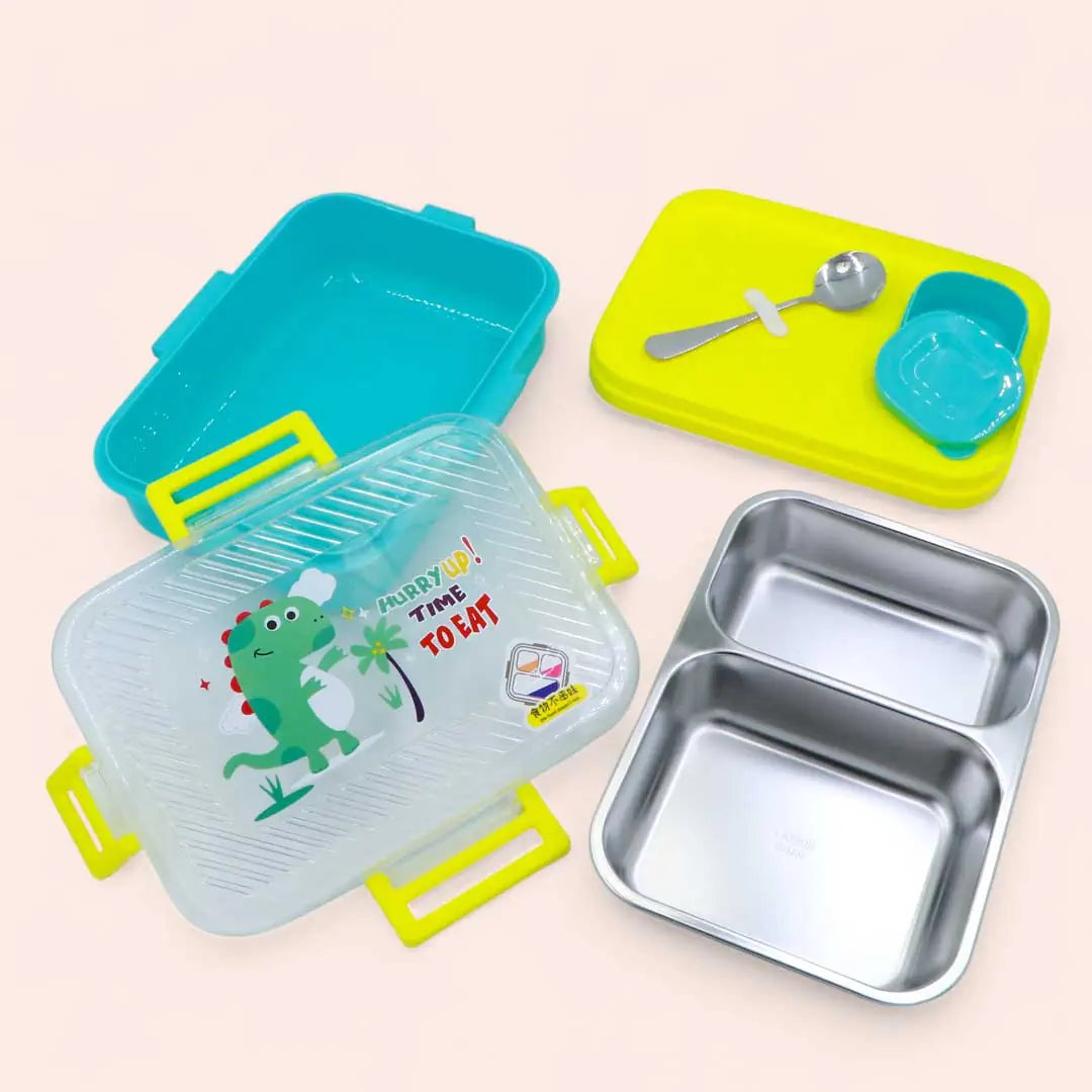 Cartoon Square Lunch Box (800ml+70ml)