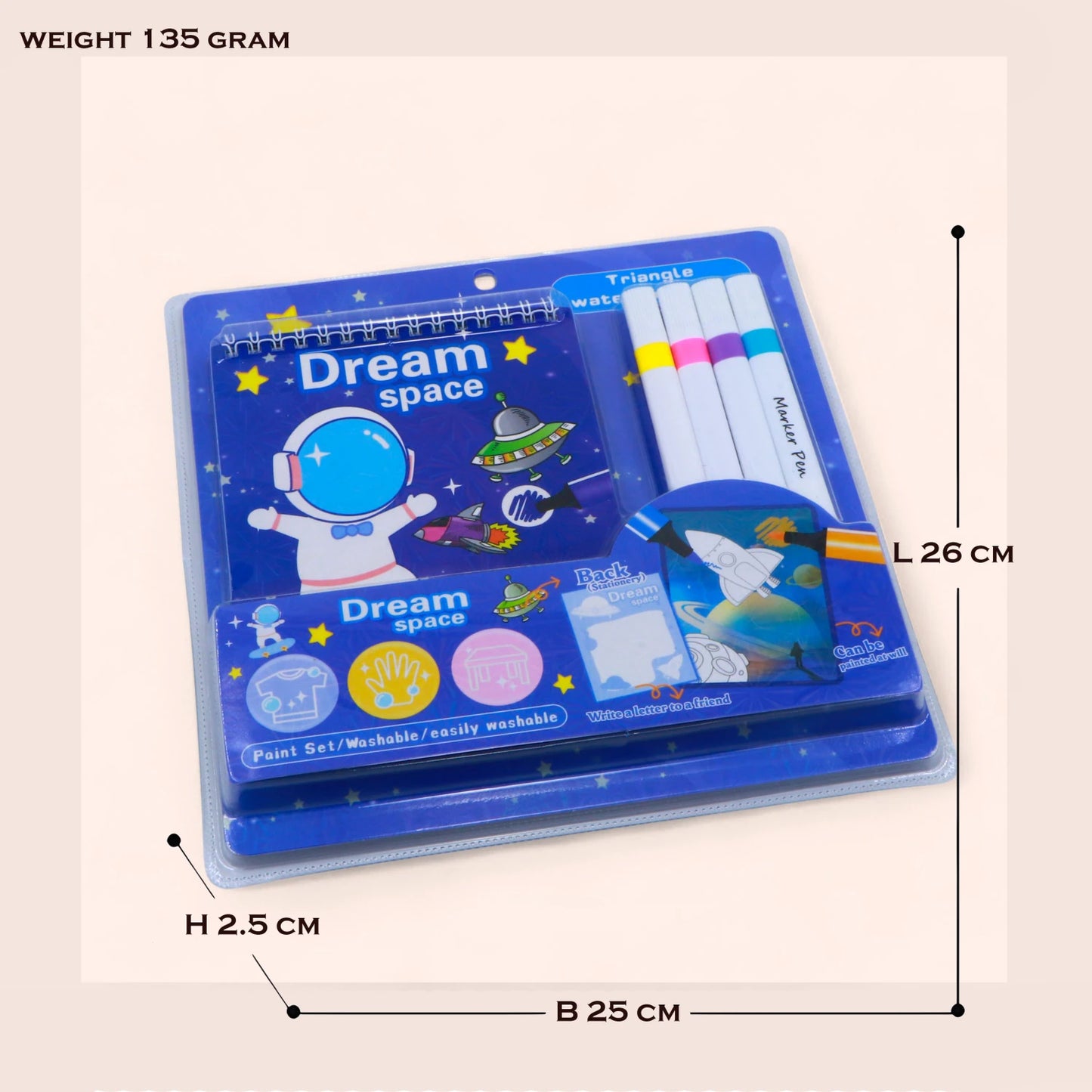 Dream Space Color Painting Series (with 4 Markers)